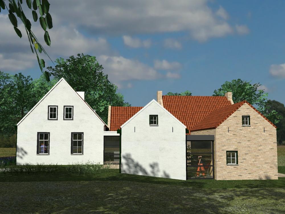 verbouw en uitbreiding monumentale commandeurswoning met klèèn huuske te Ameland